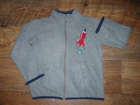 Mikina šedá 2ks, lupilu,110