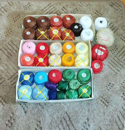 Perlovka na vyšívanie,