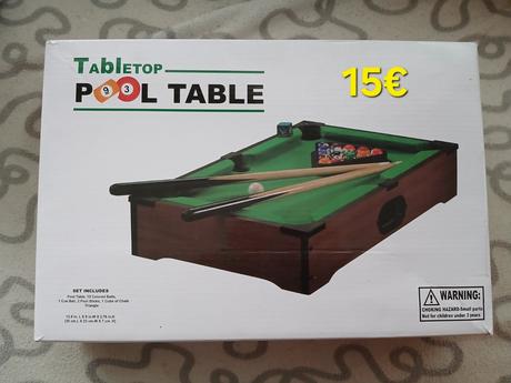 Mini stolovy biliard pre deti,