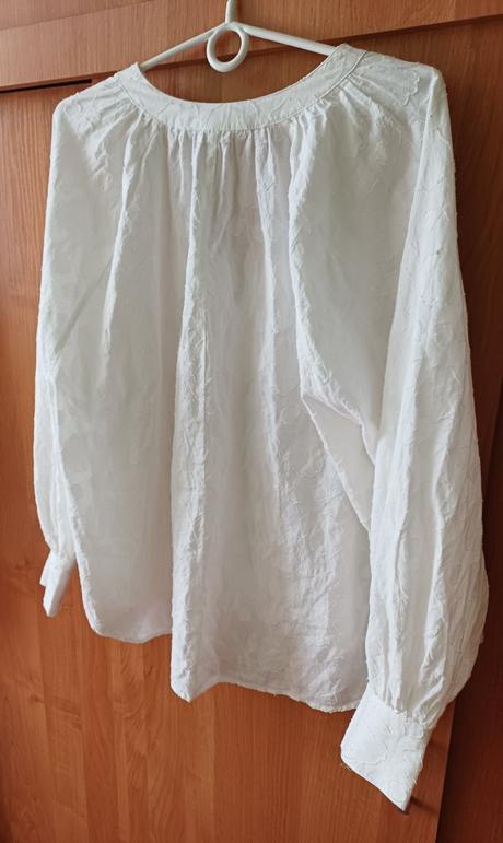 Damska biela bavlnená tunika h&m xxl, h&m,xxl / xxxl