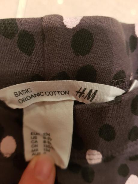 Leginy hrubsie hm, h&m,134