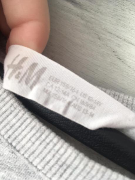 Tenká mikina, h&m,158