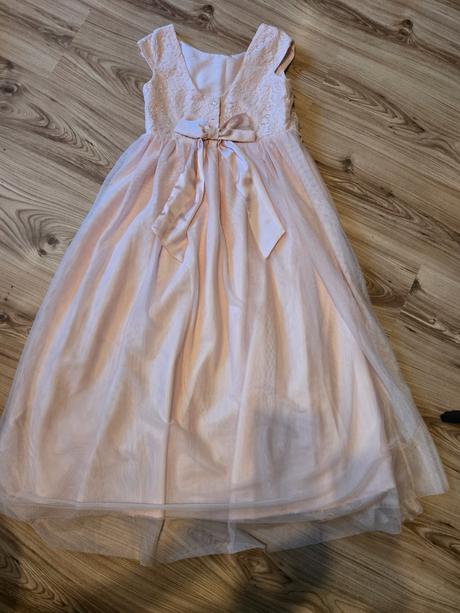 Krásne šaty vel.140 dlhé, h&m,140