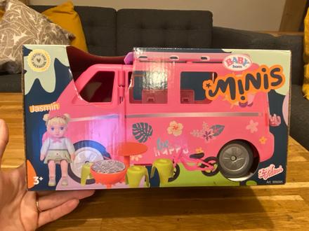 Baby born minis karavan nový, 