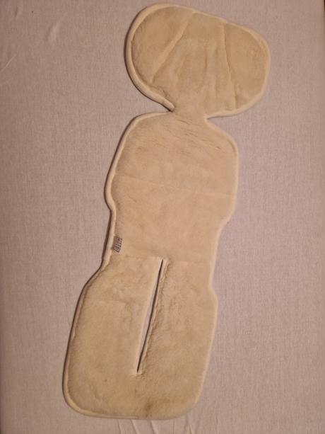 Merino vložka vlnienka do autosedačky, 