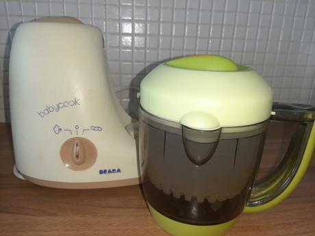 Parný varič a mixér beaba babycook, béaba