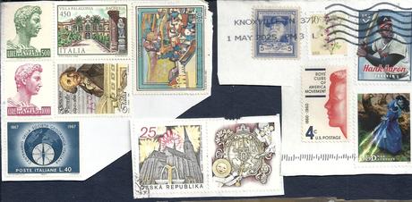 Známky, zbierka, rôzne štáty,