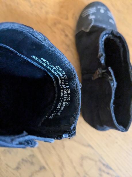 Kotníkové topanky, h&m,29