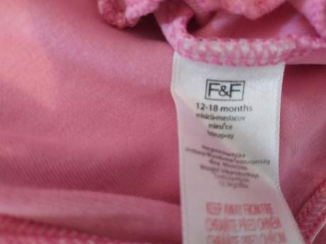 Letný kraťasový overal  12 -18 mesiacov, f&f,86