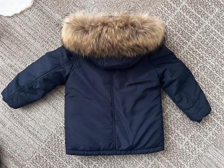 Zimná pérová bundička tommy hilfiger 92/98, tommy hilfiger,92