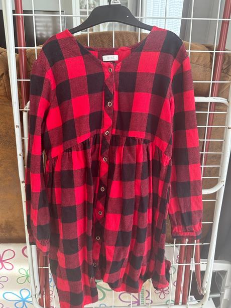 Flanelové šaty next, next,134