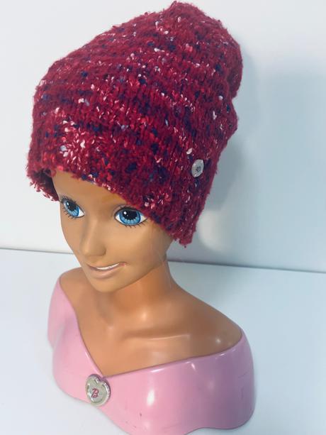 Štýlová oversize čiapka v nádhernej bordovej, s.oliver