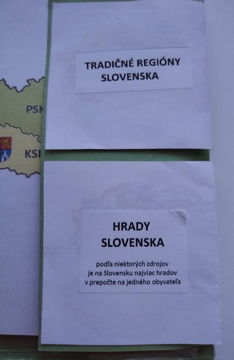 Edukačná pomôcka moje slovensko, 