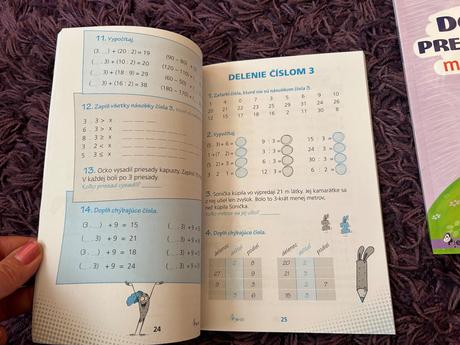Sada 3 ks precvičovacích zošitov 3. a 4. ročník zš, 