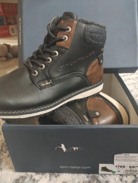 Tom tailor zimna obuv, tom tailor,46