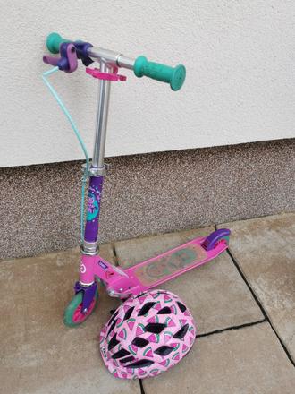 Kolobezka decathlon oxelo play5, vratane prilby, oxelo