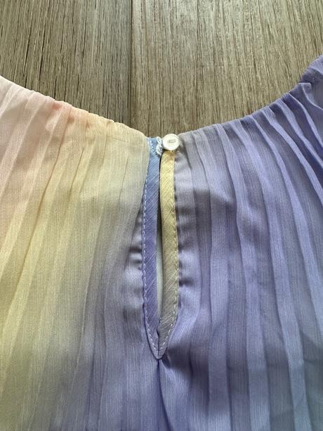 Plisované šaty pastel h&m 128, h&m,128