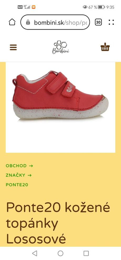 Ponte20, veľ.24, krasny stav, spevnena päta, 24