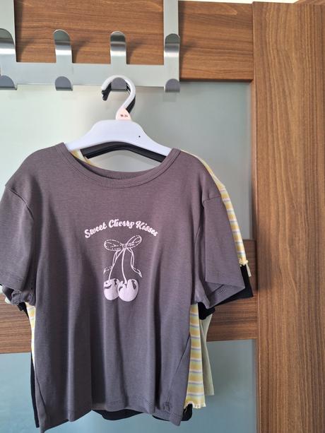 Crop top 5 ks, s