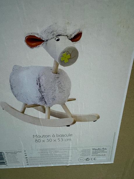 Moulin roty - hojdacia ovečka,