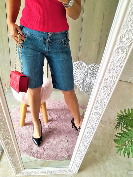 Riflové šortky-l, l