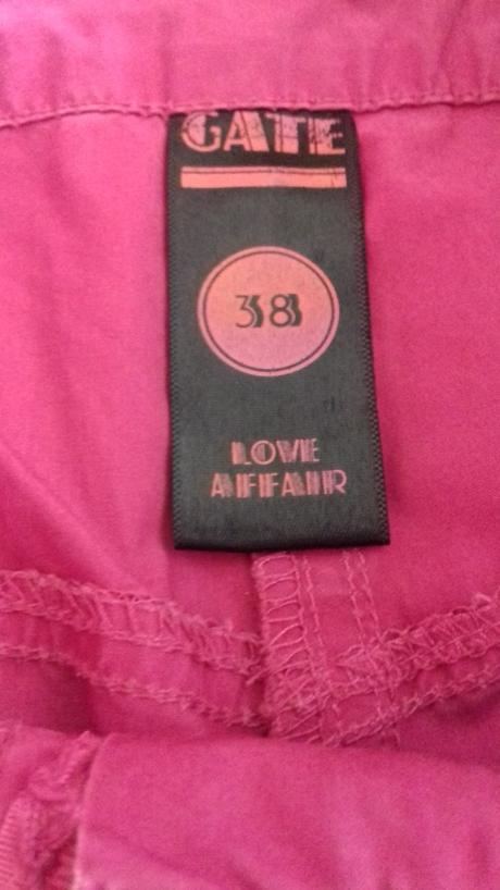 Dámske šortky/trojštvrťáky, gate,38