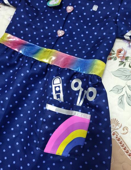 Karnevalové šaty kaderníčka na 5-6 rokov, 