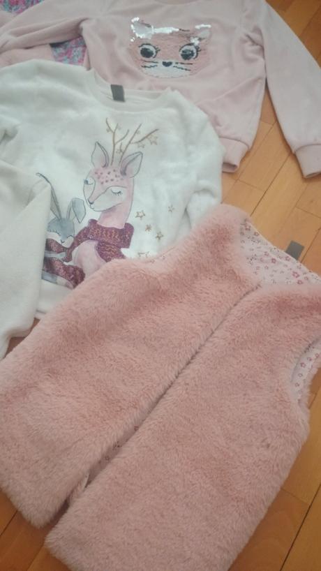 Dievčenský mix mikiny, 122–134