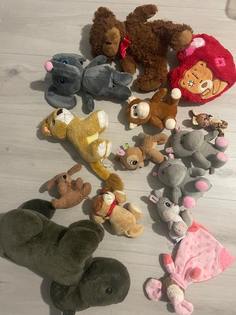 Plyšové zvieratá,