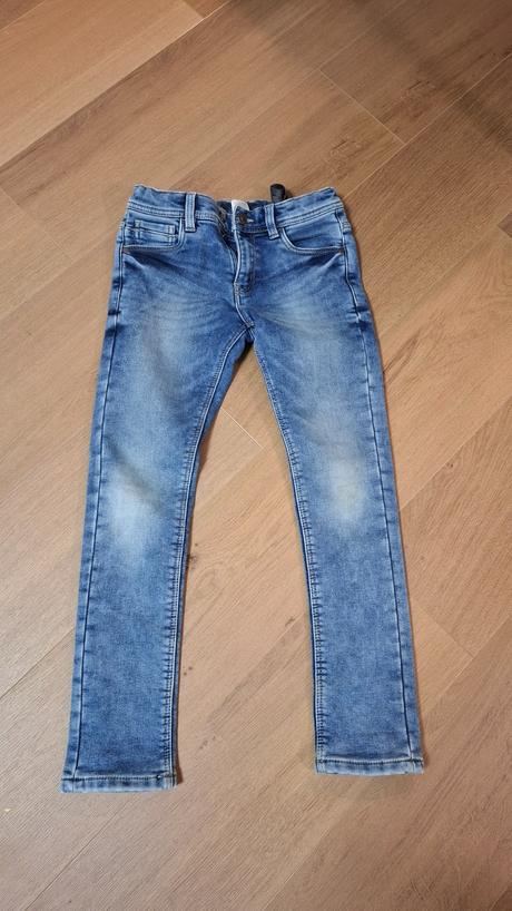 Zateplene jeany 134, palomino,134