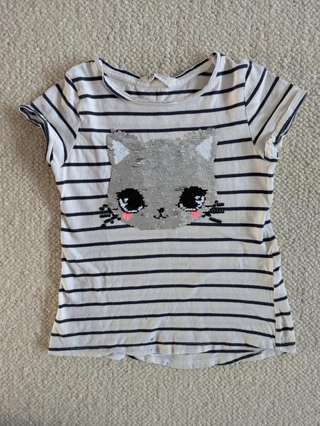 Premieňacie tričko 122 / 128, h&m,122