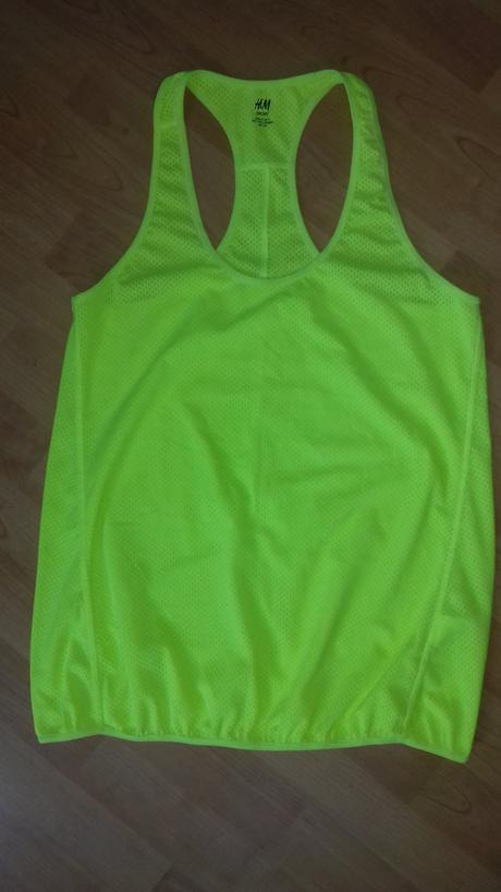 Neónkové tielko h&m "s", s