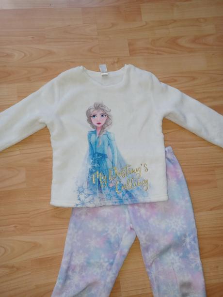 Teplé pyžamko - domáce oblečenie, c&a,122