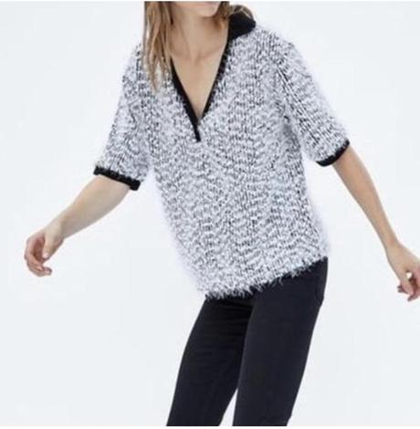 Zara úpletové top, zara,m