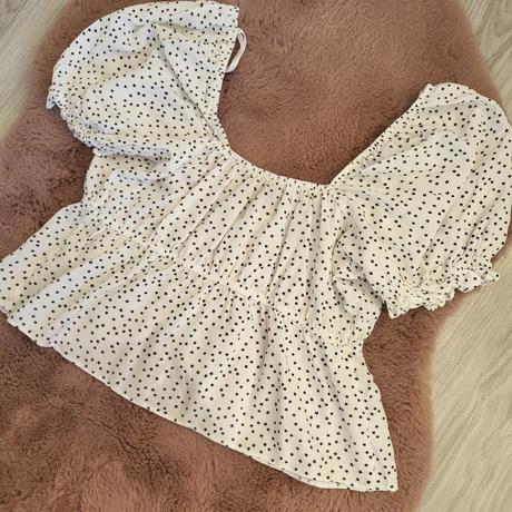 36 crop bluzka s hviezdami, primark,s