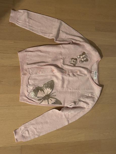 Dievčenský svetrík k šatočkám, h&m,128