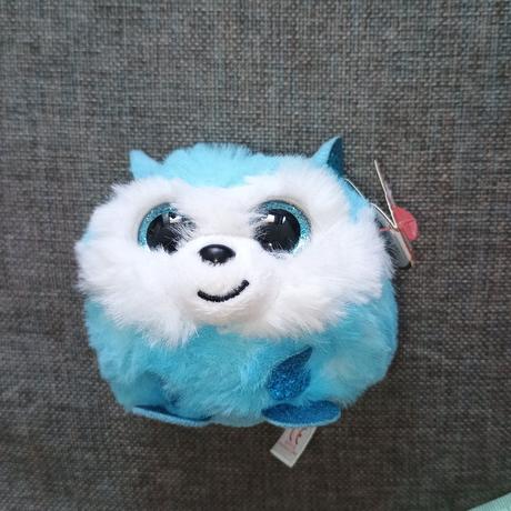 Plyšový psík husky ty puffies (s visačkou),