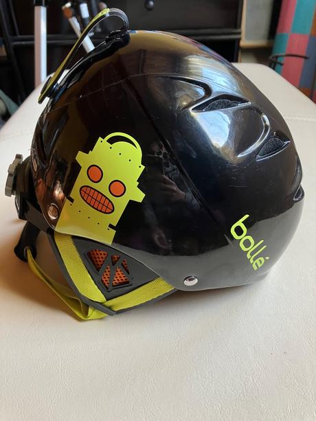 Detská lyžiarska prilba bollé, bolle,xs