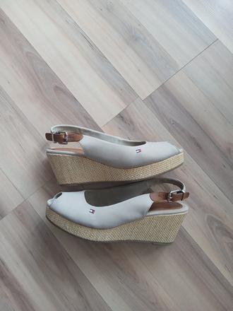 Sandalky th, tommy hilfiger,37