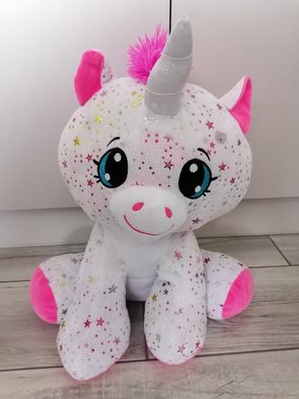 Veľký plyšový jednorožec,