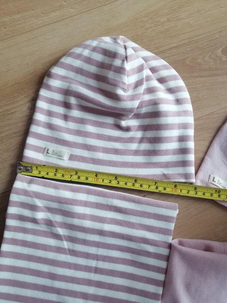 Bavlnený set čiapka s nákrčnikom, 104 / 110 / 116