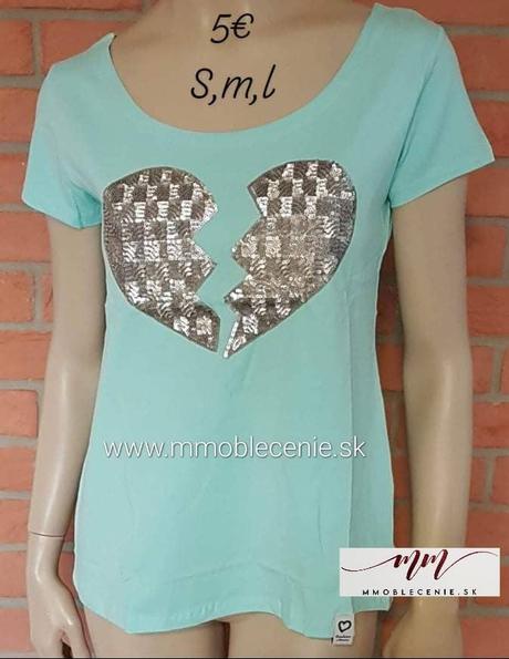 Tričko - zlomené srdce, l / m / s