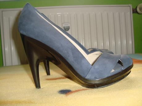 Modre sandalky, zara,38