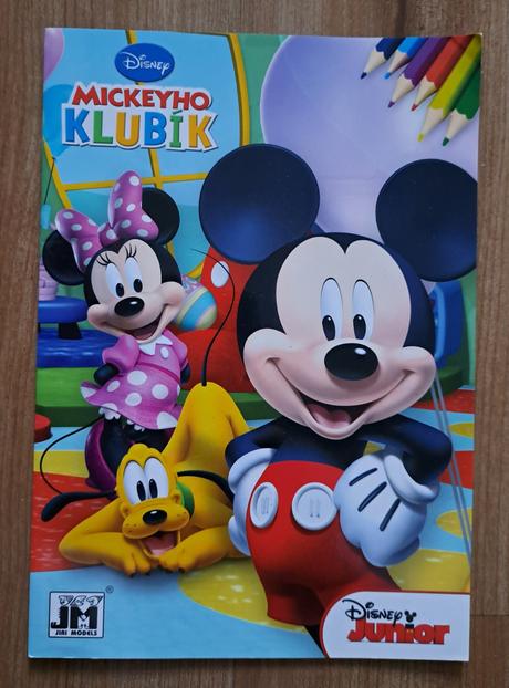 Disney omaľovánky "mickey, minnie" + iné,
