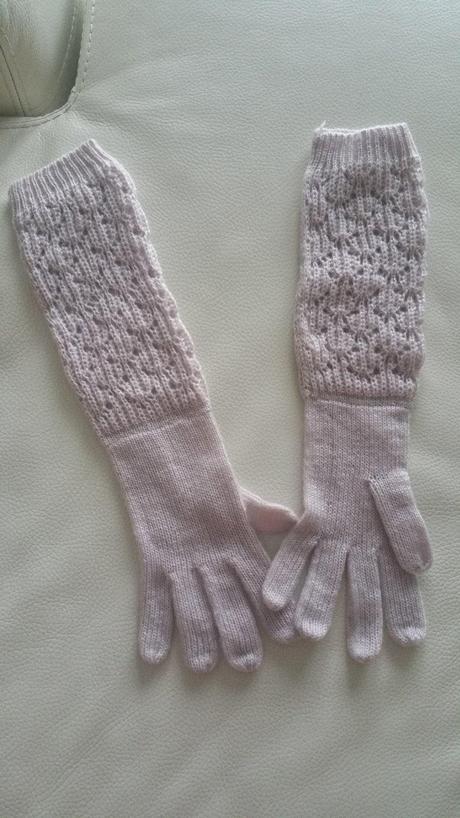 Pletené rukavice, h&m