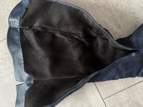 Semišové vysoké čižmy, 38