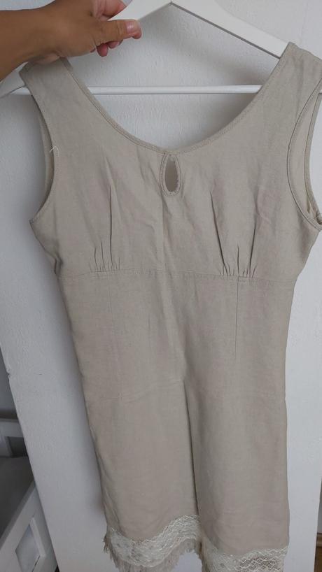 Ľanove šaty, zara,s