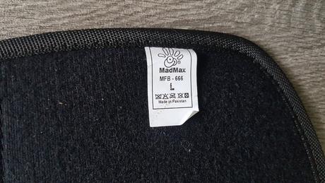 Opasok madmax na cvičenie pre mužov, l