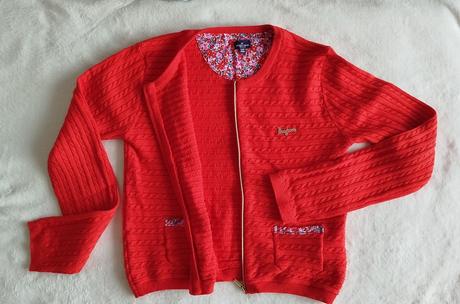 Červený kardigan /svetrík sergent major, sergent major,146