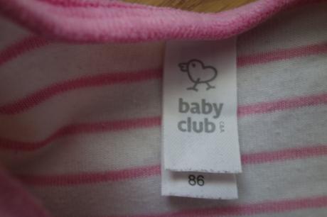 Velúrový overal kravička, baby club,86